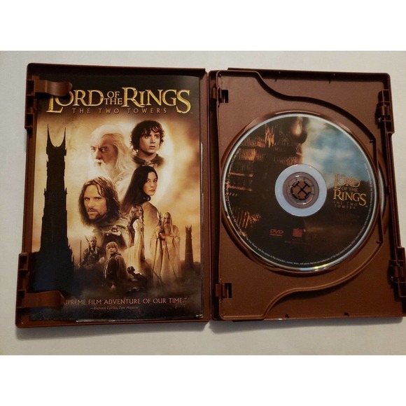 The Lord of the Rings: The Two Towers (DVD, 2003, 2-Disc Set, Full Frame Two... - Picture 3 of 4